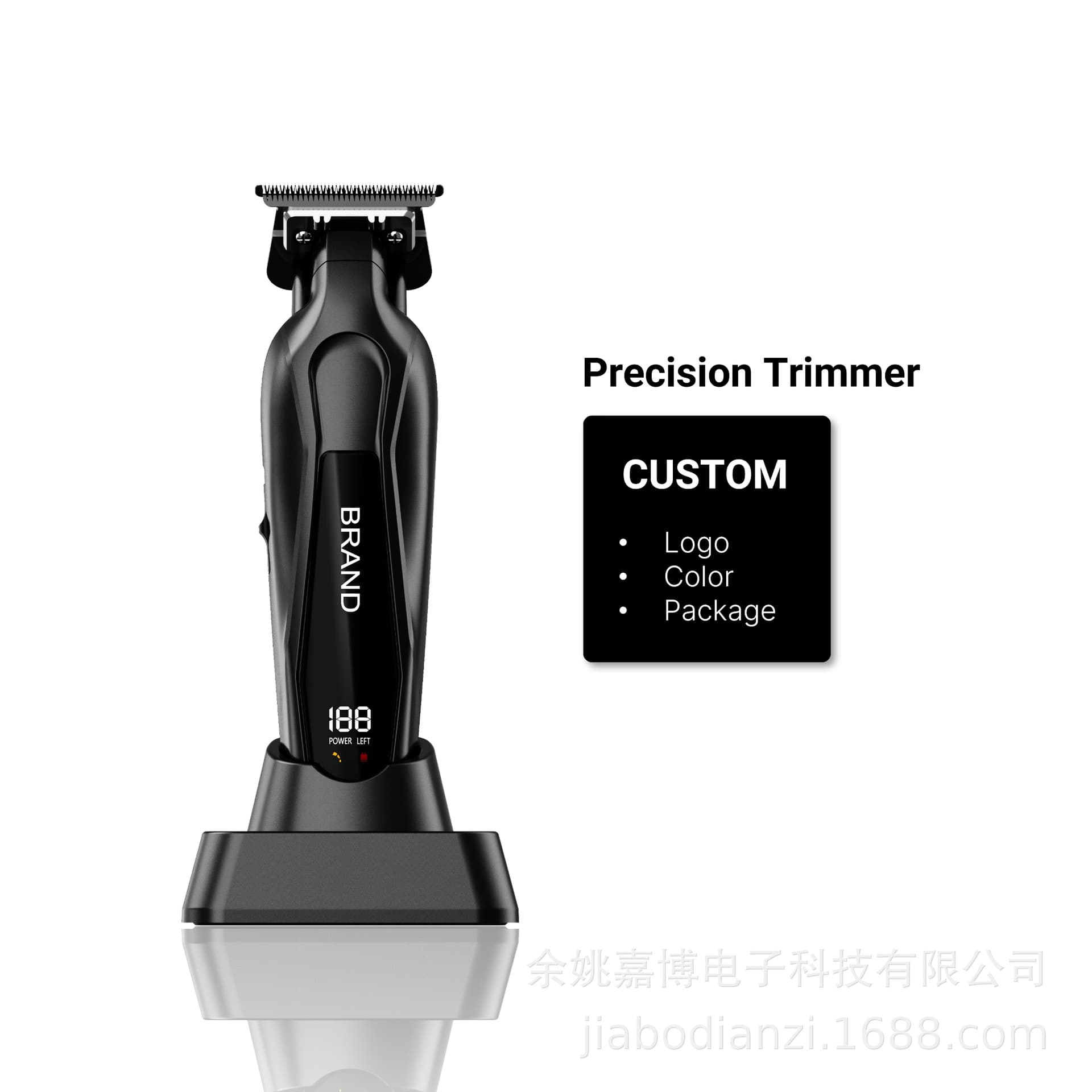Cross-border Professional High-Speed Electric Hair Clipper Barber Trimmer Oil Head Engraving Shaver Bald Head Salon Hair Cutting Scissors