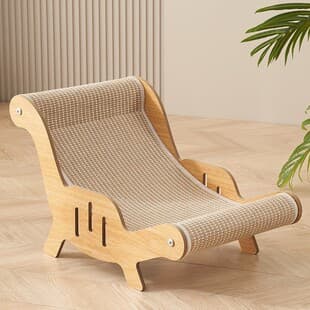 Scratching board with low shedding, cat bed, sisal rope cat toy, lounge chair, scratch-resistant sofa, cat sleeping bed