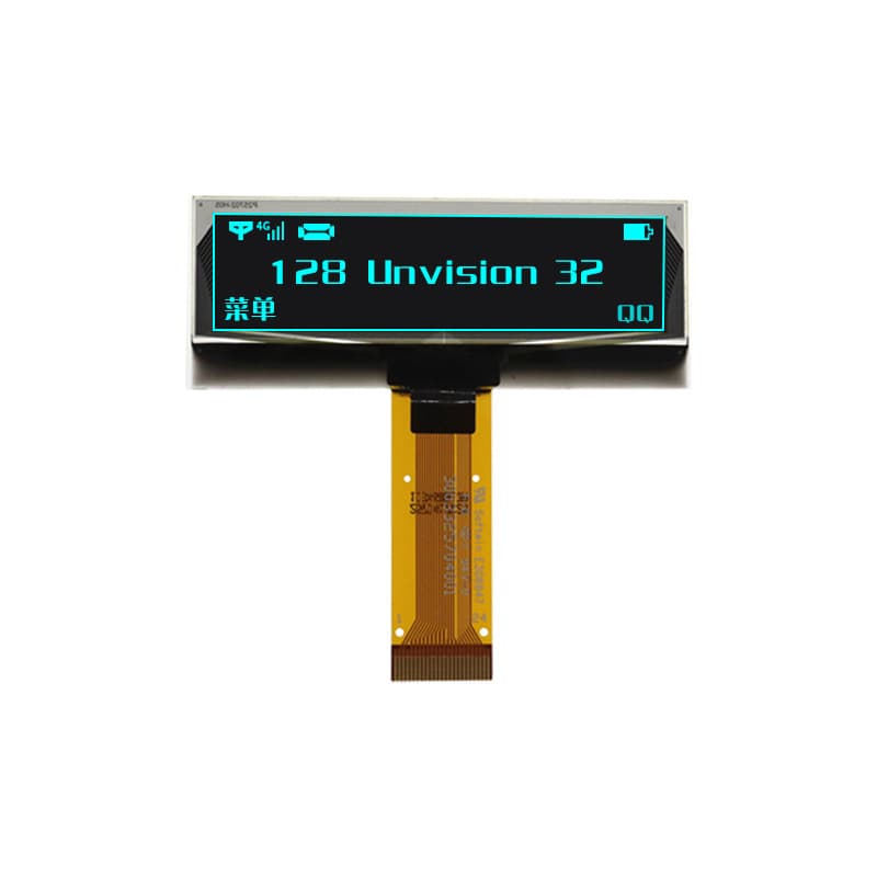 2.23-inch OLED Display with 128*32 Dot Matrix, SSD1305 Driven High-Brightness LCD for Industrial Control