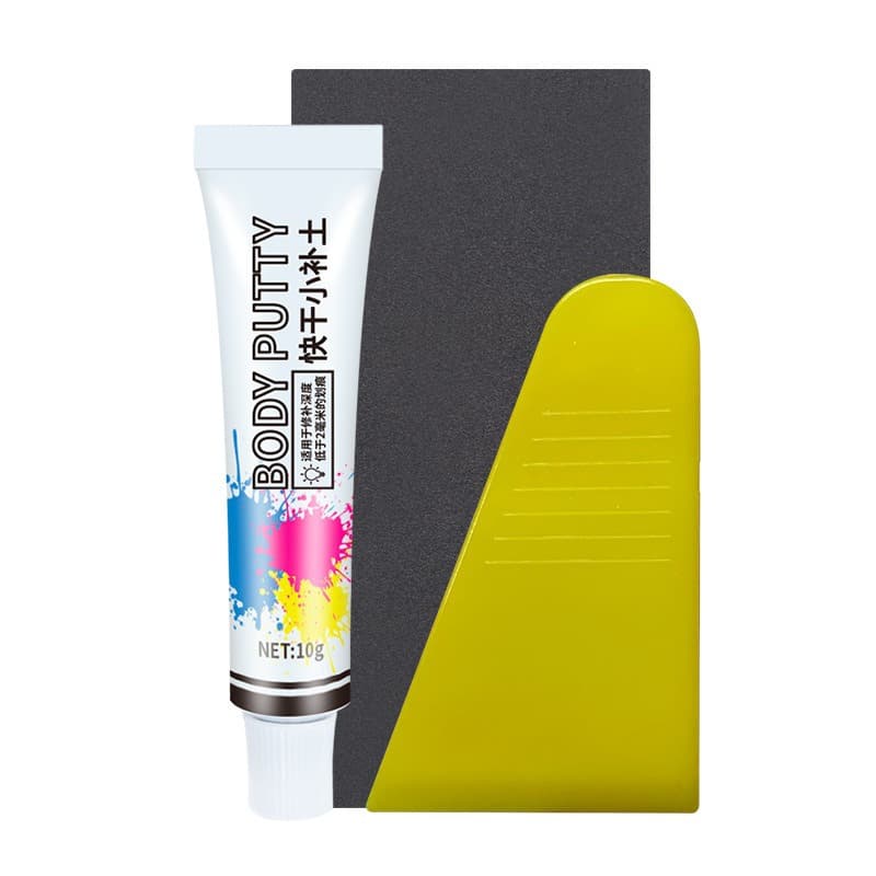 Car paint repair kit, car paint scratch repair and filling putty, body filler, small putty tool set