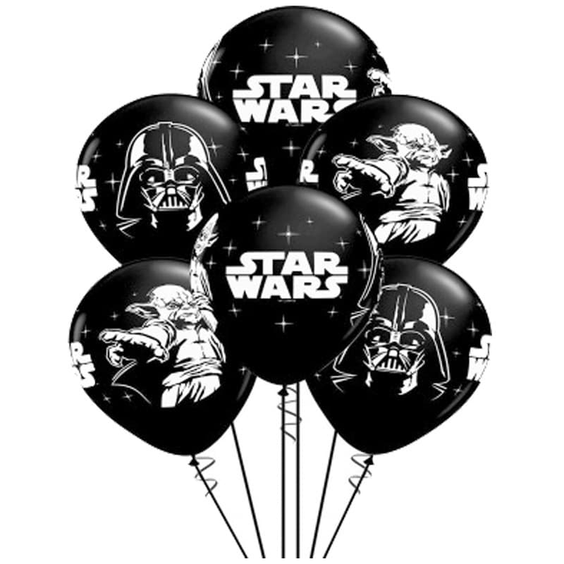 Star Wars Party Balloon Set STAR WARS Theme Balloons 12-inch Latex Balloon Combo