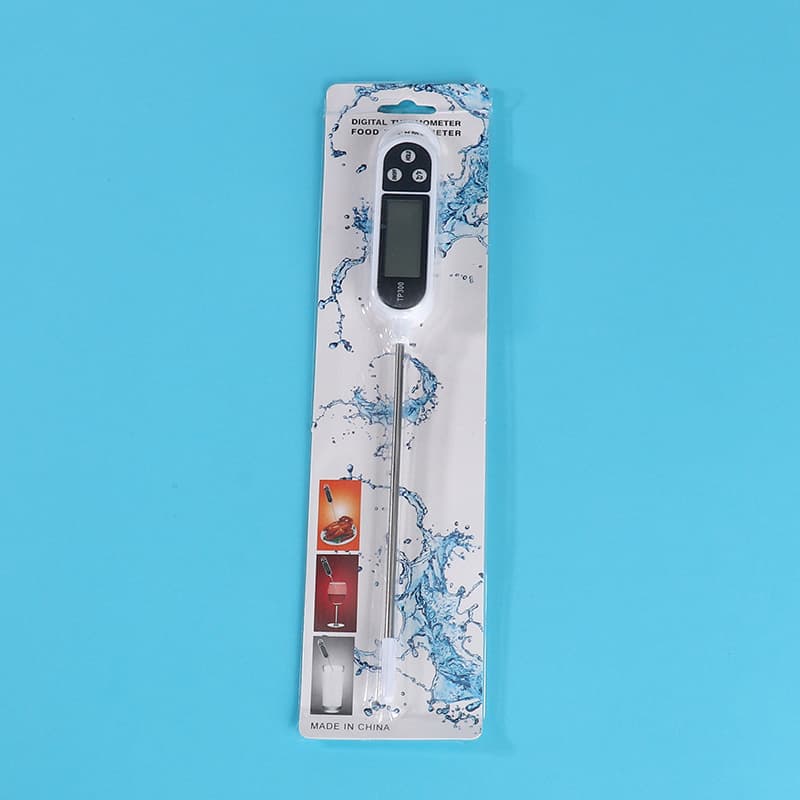 Tp300 Stainless Steel Probe-type Household Food Thermometer Pen-type Milk Oil Temperature Cooking Thermometer