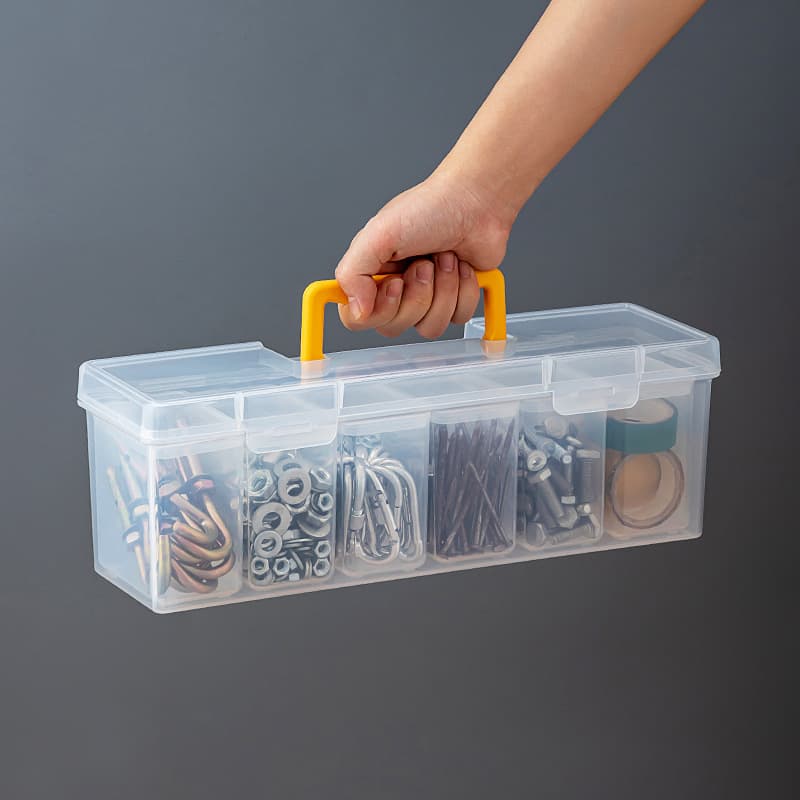 Parts Box Storage Screw Classification Organizer Box Electronic Components Plastic Multi-Grid Storage Box Tool Box with Compartments