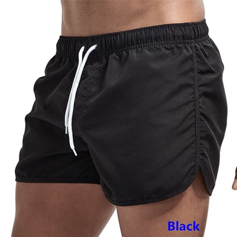 2023 Men's Cross-Border Beach Shorts Three-Quarter Length Summer Surf Shorts Quick-Dry Beach Pants