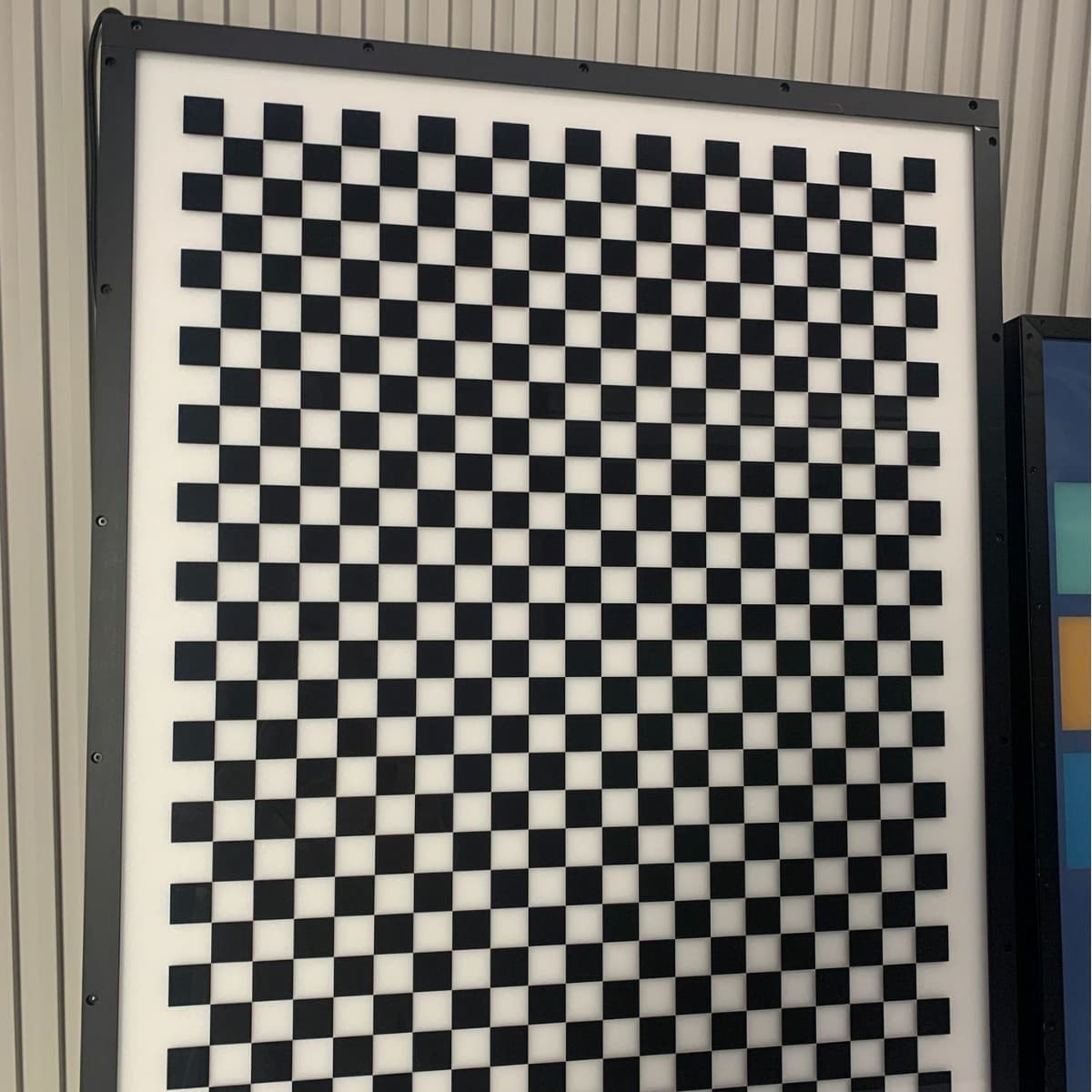 Industrial LED Machine Vision Checkerboard Calibration Board Light Source Glass Inspection Automation Equipment Vision High Precision