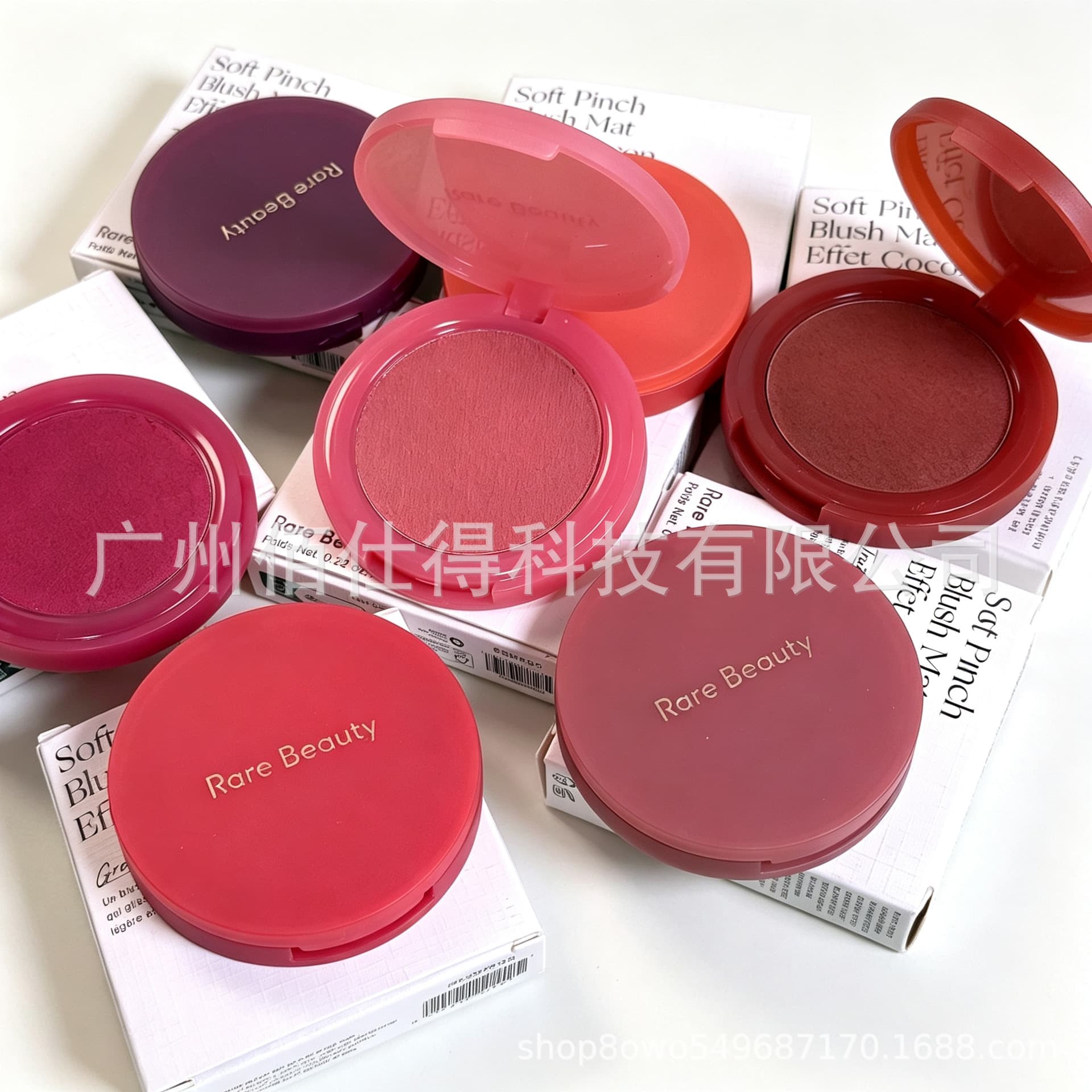 In Stock Rare Beauty Selena New Cream-to-Powder Putty Matte Blush Cream happy/hope