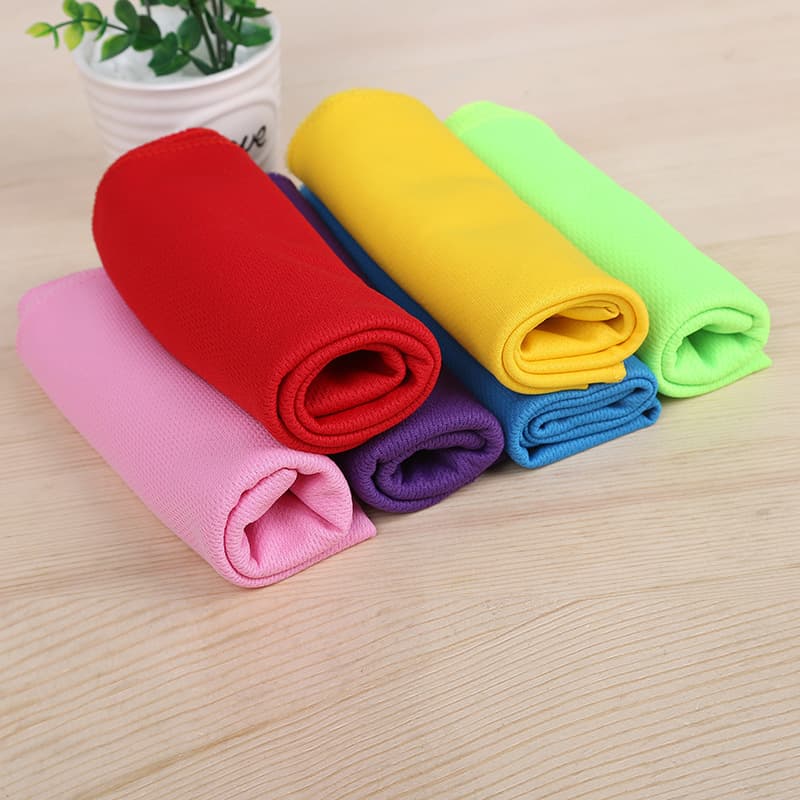 Ice Cold Sports Towel, Cooling Ice Towel, Polyester Single-Layer Cold Sensation Sweat-Absorbing Towel
