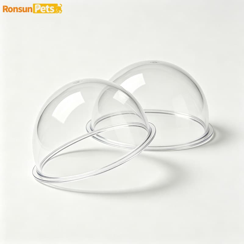 Cat Tree Accessories Acrylic Transparent Dome with 3 Holes Cat Tree Space Capsule Cat Bed Replacement Wholesale
