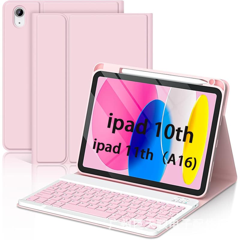 Suitable for iPad 11th Generation A16 Tablet Protective Case 10th Bluetooth Keyboard Leather Case Air11 Spain Cross-Border