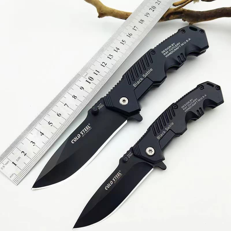 Outdoor Folding Knife High Hardness Military Knife Portable Self-Defense Folding Knife Field Survival Knife Mini Tactical Knife