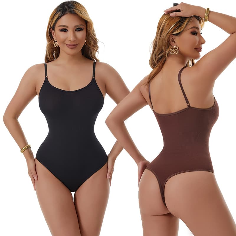 Export Bodysuit Shapewear for Women, Push-up, Tummy Control, Thong Body Shaper, Waist Trainer, Plus Size Firm Control Body Shaper