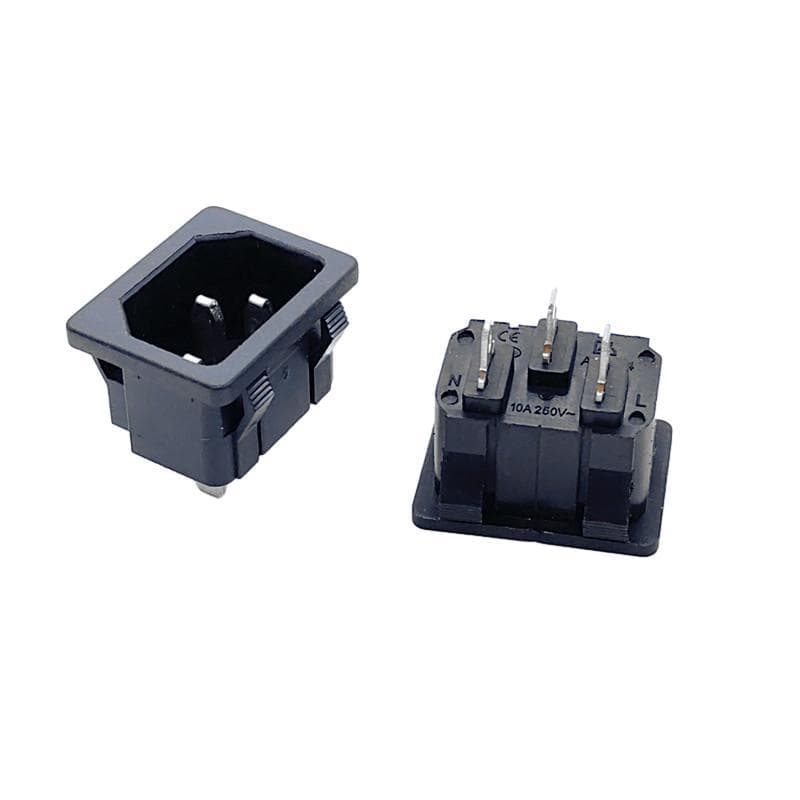 Supply AC Power Socket AC-05 Three-Pin Core Slot-Type Figure-8 AC Power Socket