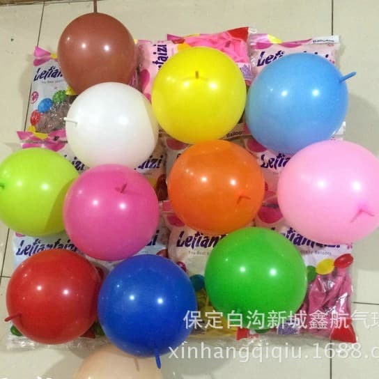Domestic Letian 6-inch tail balloons for wedding decoration, colorful pin-tail Lingke Long balloon wholesale
