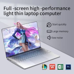 [15.6-inch N5095] 15.6-inch Laptop Fingerprint Unlock + Keyboard Backlight Laptop