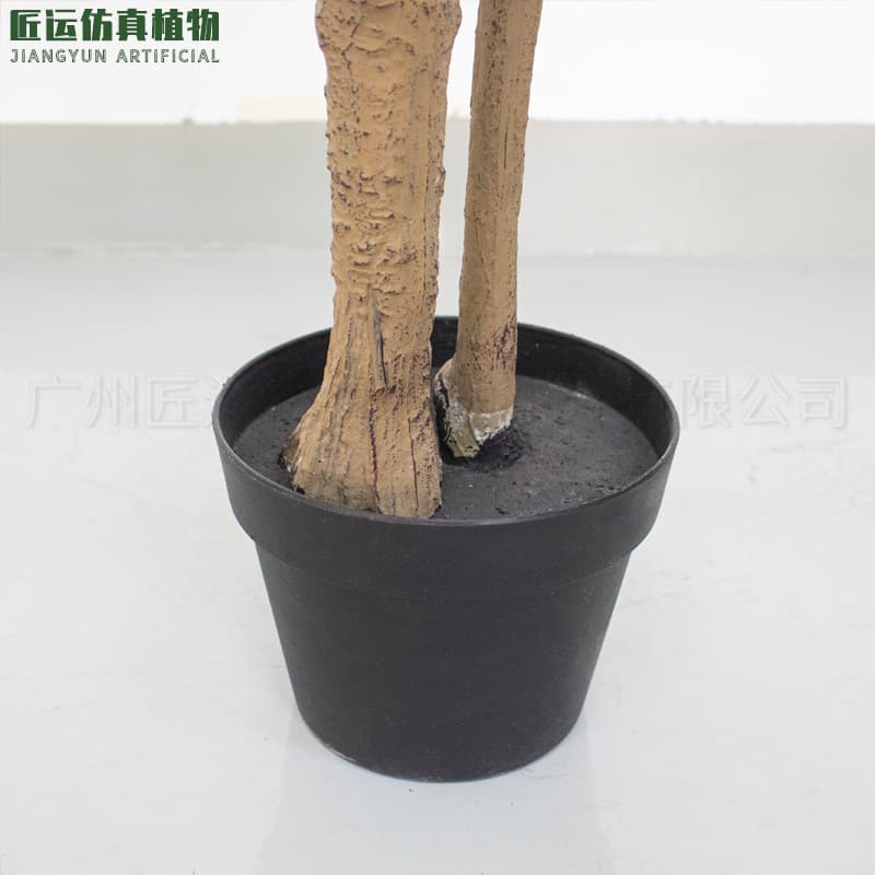 Artificial Bell Tree Decorative Landscape Ornament Large Floor-Standing High-End Luxury Potted Plant for Indoor Living Room Greenery