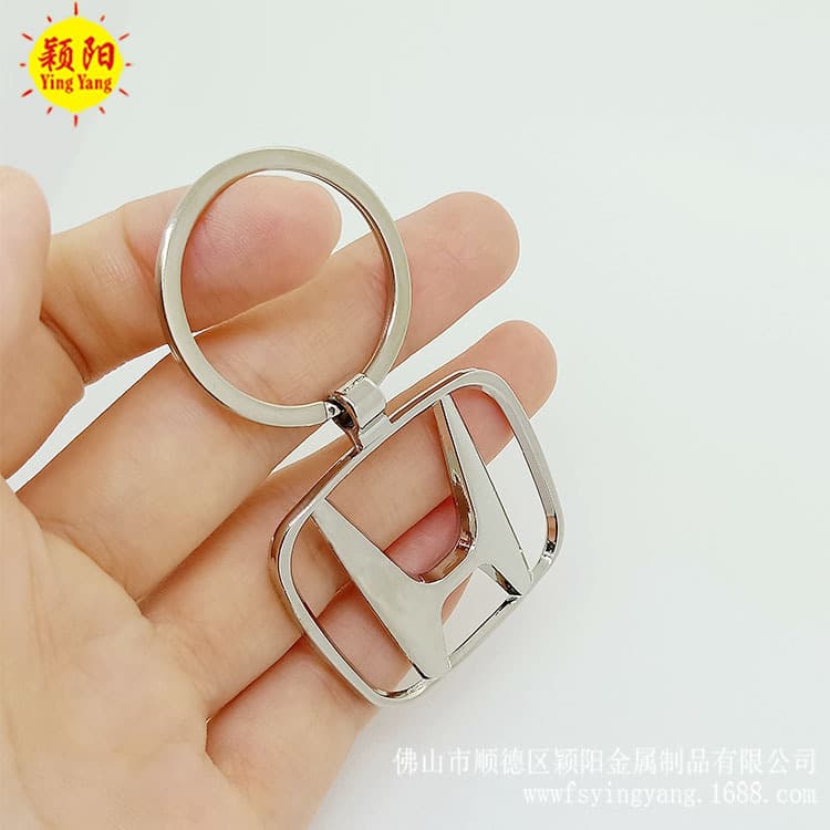 Factory Direct Exquisite Mini Car Logo Keychain Metal Car Keychain Promotional Gift