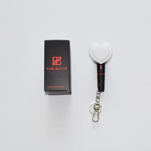 THE BOYZ Mini Light Stick Star Heart Love Keychain Fan Cheering Accessory Cute Glow