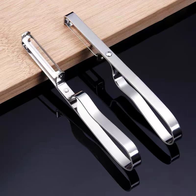 Stainless Steel Peeler, Fruit Peeler Toothbrush Style, Potato Peeler, Multi-functional Household Kitchen Fruit Scraper