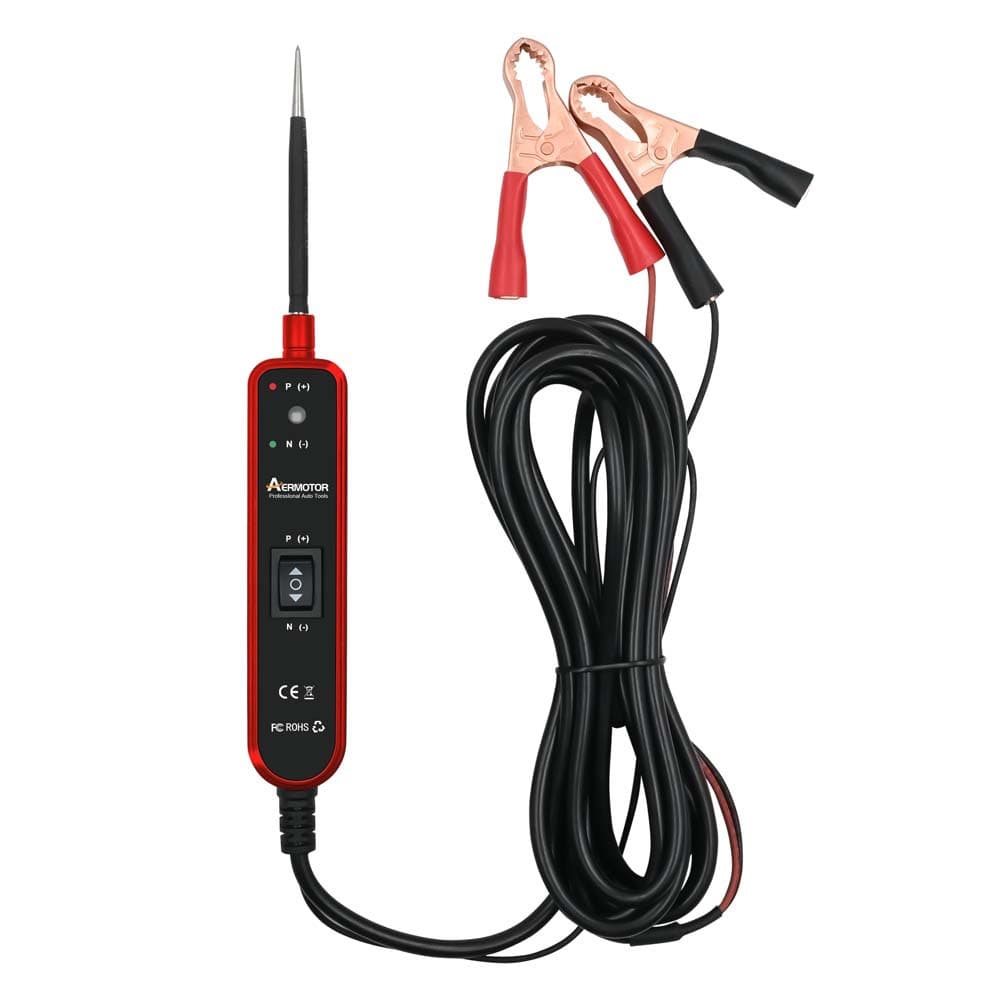 EM285 Automotive Circuit Tester Car Test Probe Diagnostic Cable Meter 6-24V