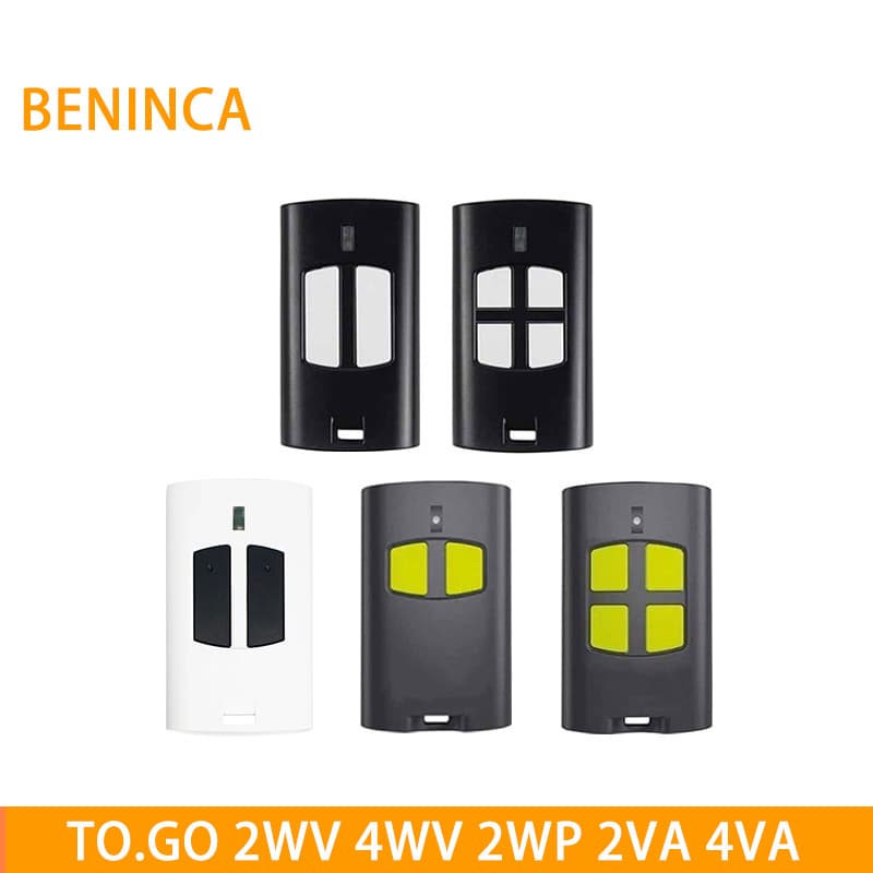 Compatible with BENINCA Garage Door Remote TO.GO 2WV 4WV 2VA 4VA Rolling Code 433.92 Cross-Border