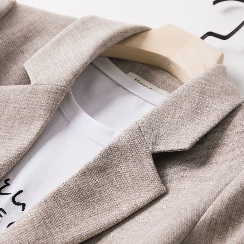 Trendy Women's Blazer Korean Style 2026 New Spring and Autumn Loose Casual Korean Autumn Jacket Small Suit Jacket
