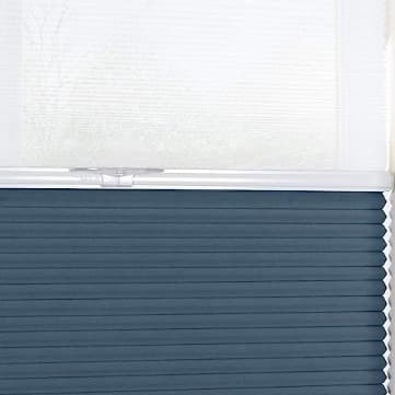 No-Drill Push-Pull Honeycomb Shade Waterproof Moisture-Proof Bathroom Curtain Blind Roller Shade Lift Blackout Sunshade