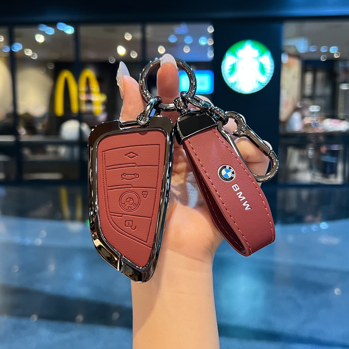 BMW X3 Key Case Cover 2024 X5 Blade X1 3 Series i3 5 Series Premium Car 23 4 Series Shell Buckle