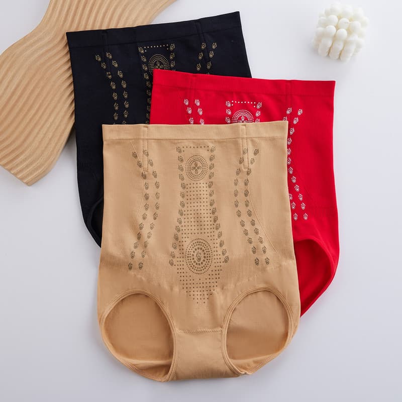 Hot-Selling Cross-Border High-Waist Belly Control Underwear Women's Slimming Pants Waist Cinching Hip Lift Belly Slimming Stomach Control Shaping Body Shaping Pants
