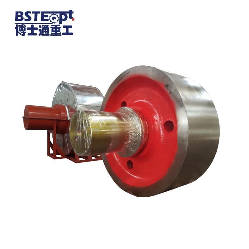 Bostone China supplier: rotary kiln support roller device with new horizontal gear bearings for construction cement plants