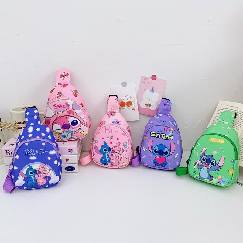 2025 New Kids Bag, Cartoon Cute Chic Print Child Crossbody Bag, Outdoor Play Baby Wallet