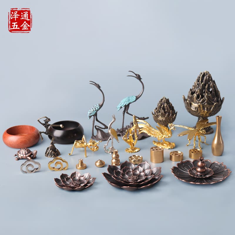 Creative shape mini cute incense coil incense insert agarwood sandalwood incense burner tea ceremony study living room desktop decoration