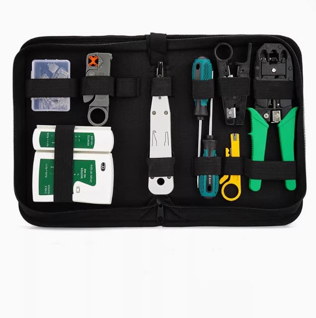 Network Tool Kit Set, Network Installation Tester Set, Home Network Cable Clamp Combination Set, Genuine Special Price
