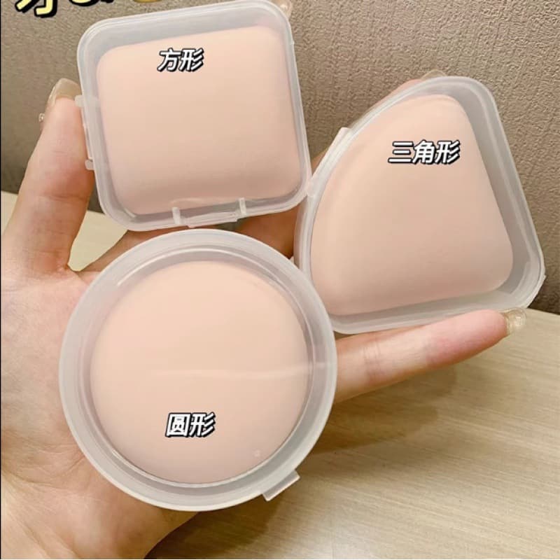 Cotton candy air cushion powder puff wet and dry Foundation liquid special makeup sponge triangle beauty egg do not eat powder hair substitute