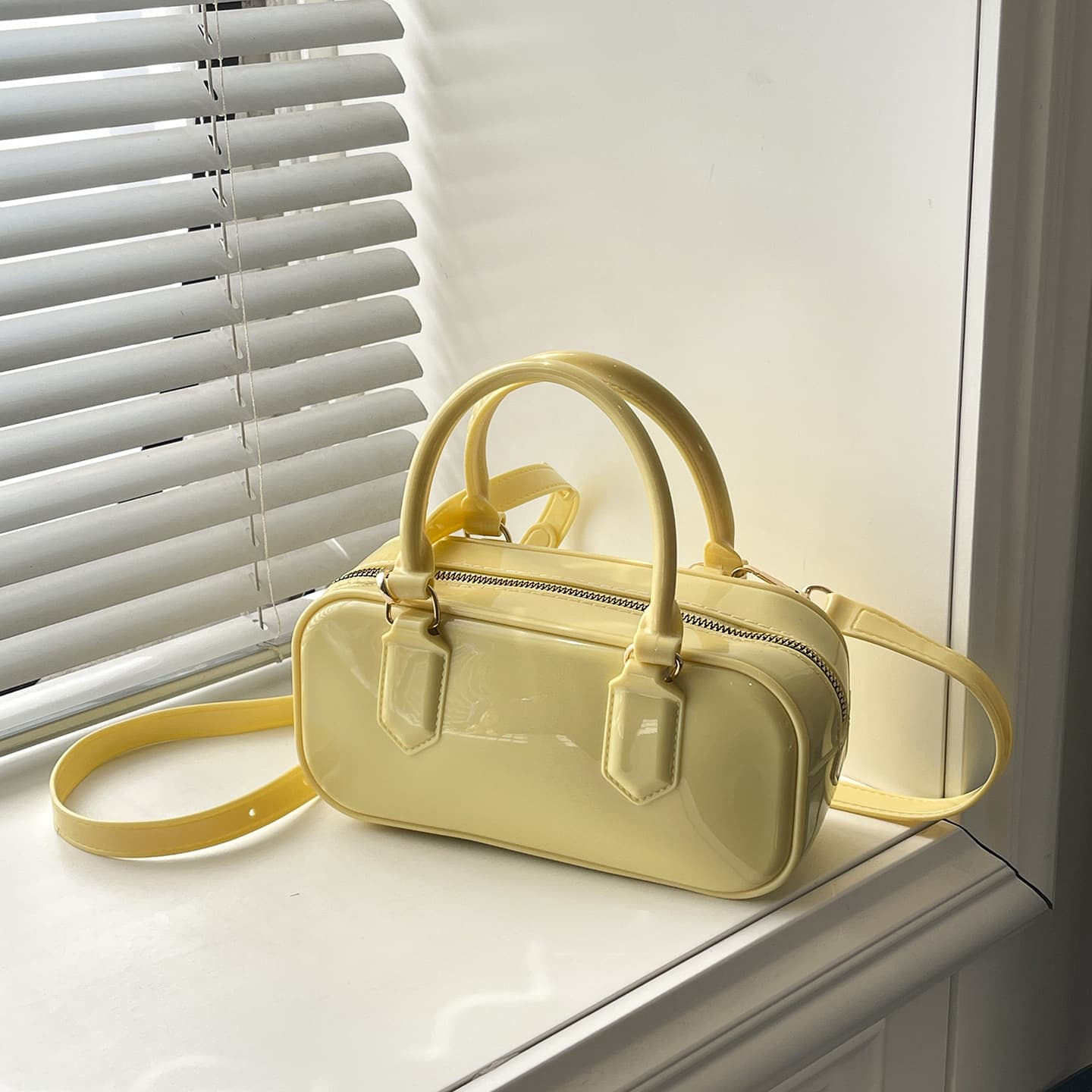 Pvc Jelly Candy Color Large Capacity 2026 Trendy Stylish Macaron Fashion Large Capacity Women's Crossbody Handbag