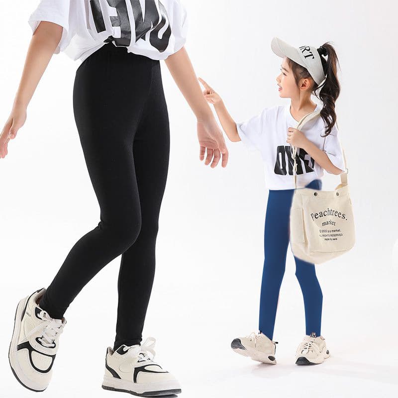 Girls' Summer Thin Mosquito-Proof Pants, Barbie Pants, Modal Children's Sports Pants, Baby Girls' Stretch Fit Pants