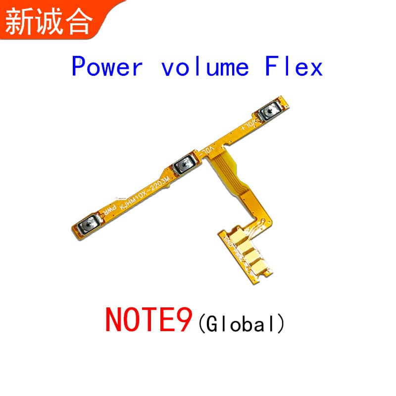 For NOTE9(Global) Power ON OFF Volume Switch Flex Cable