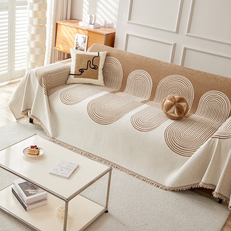 Ins Style Modern Nordic Sofa Cover Chenille Sofa Cloth Cat Scratch Resistant Sofa Slipcover All Seasons