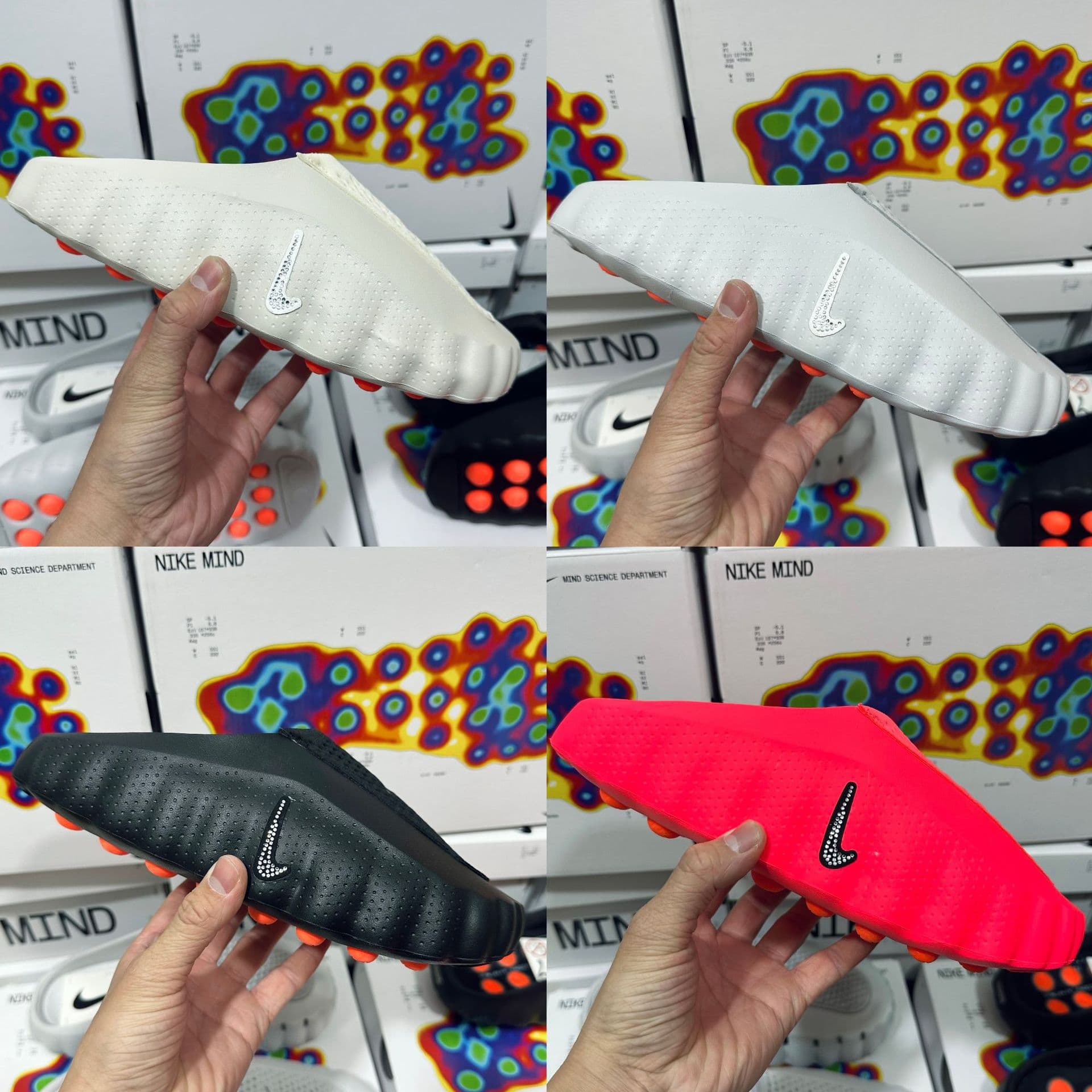 Foreign trade single company-level Putian sports shoes new Mind 001 thick-soled casual fit sports lazy men's shoes