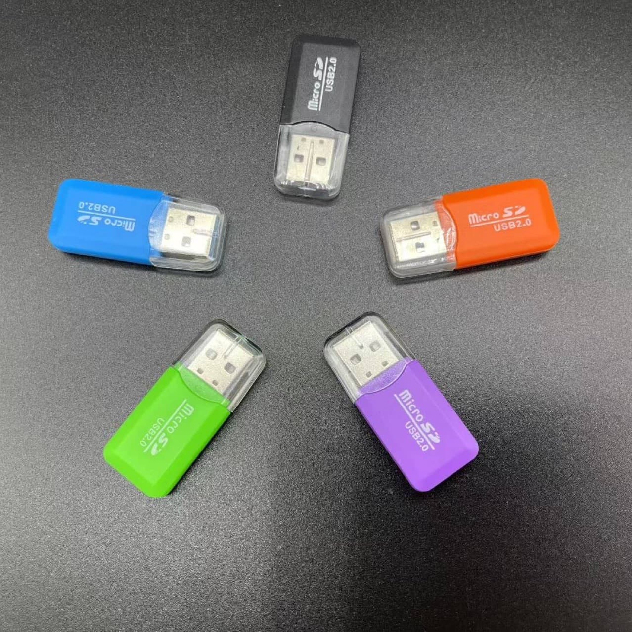 Cool Card Reader TF Memory Card Camera Card Reader USB 2.0 High-Speed Computer Card Reader