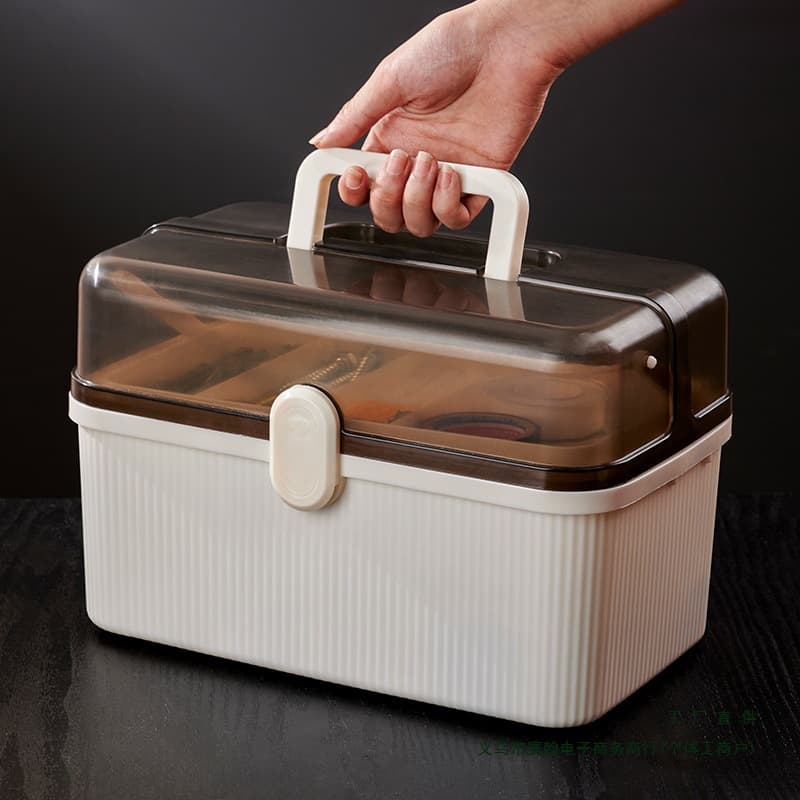 Household Hardware Toolbox Storage Box Carrying Case Screw Small Tool Box Drill Bit Storage Box Electrician Box Other