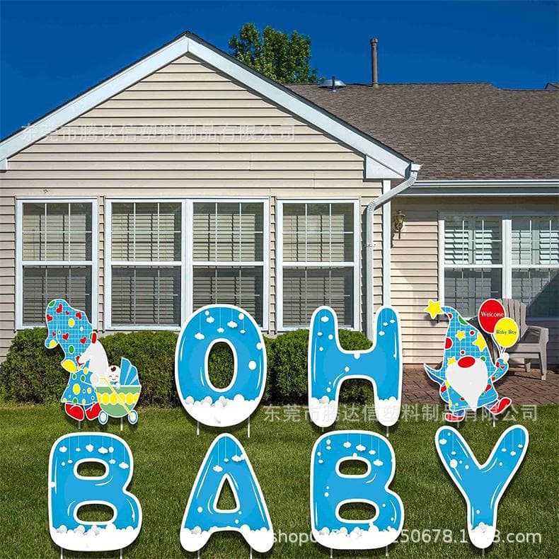 New in stock It's a Boy letter bottle baby birth outdoor decoration yard sign