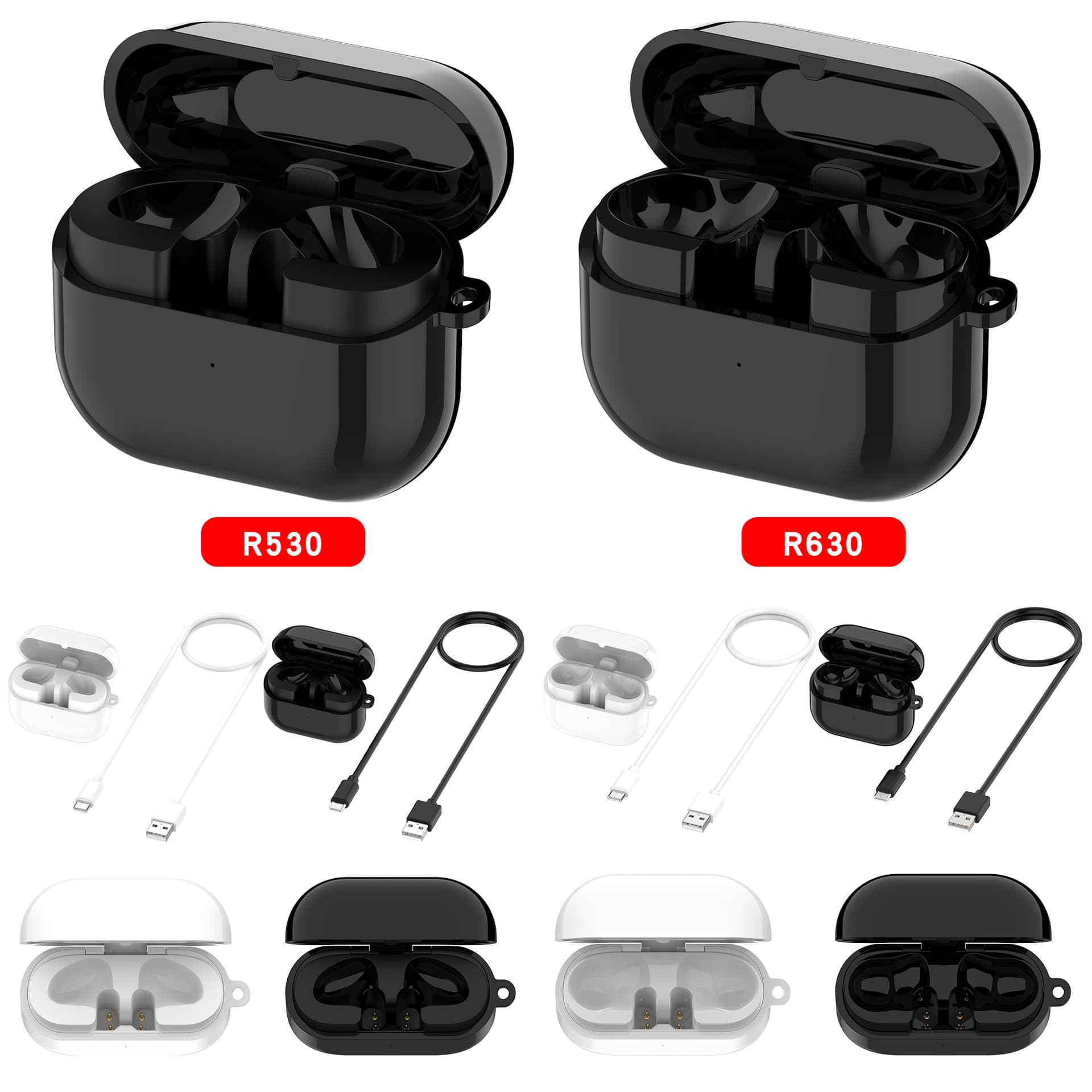 Charging Case Compatible with Samsung Buds3Pro/R630/R530 Earbuds
