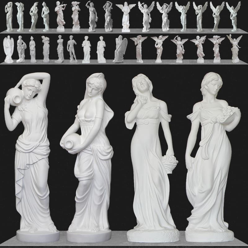 Art figure sculpture home soft decoration angel ornaments bar restaurant resin statue courtyard living room balcony decoration