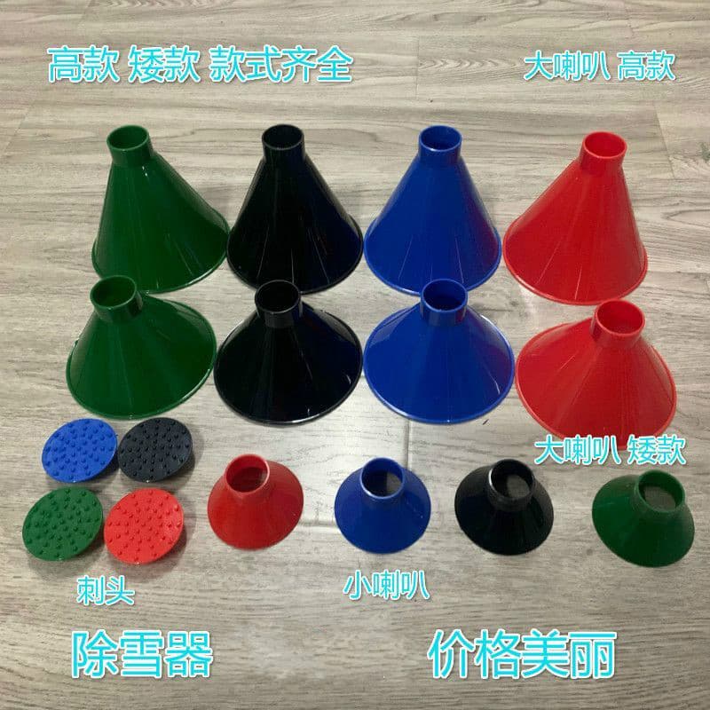 ScrapeARound car glass snow shovel brush refueling funnel windshield snow scraper snow remover snow shovel