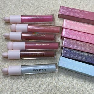 Cross-border Rare Beauty Selena New Fine Shine Lip Gloss 3.3ml with Sparkle Lip Gloss Spark
