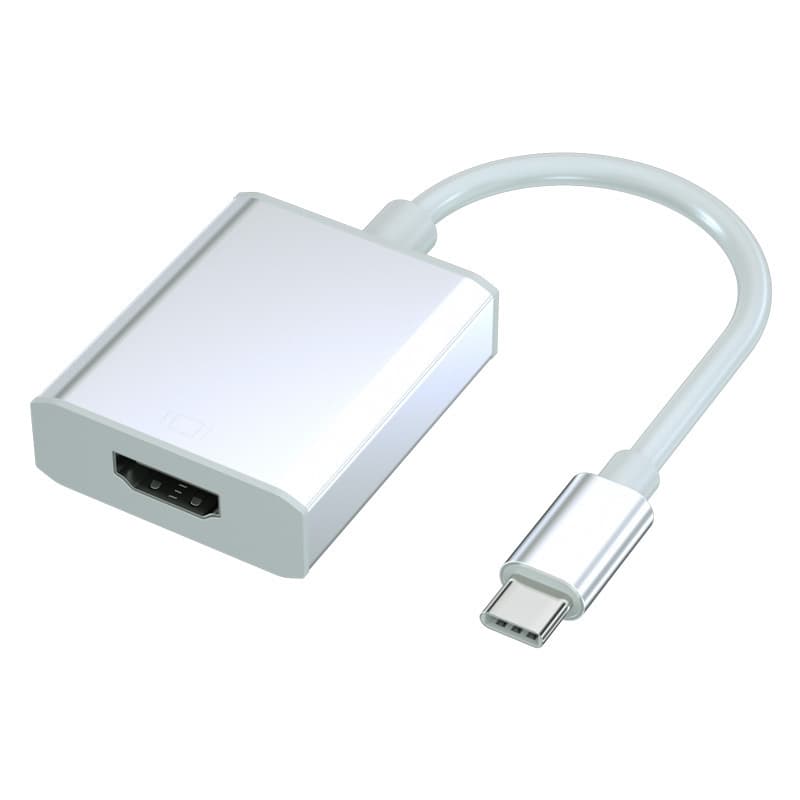 Type-C to HDMI Adapter High-Definition 4K Computer Monitor Connection Cable Type-C to HDMI Converter