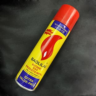 Butane Gas Canister 200ml / 152ml, Fruit Scented Universal Refill Gas for Lighters, Wholesale