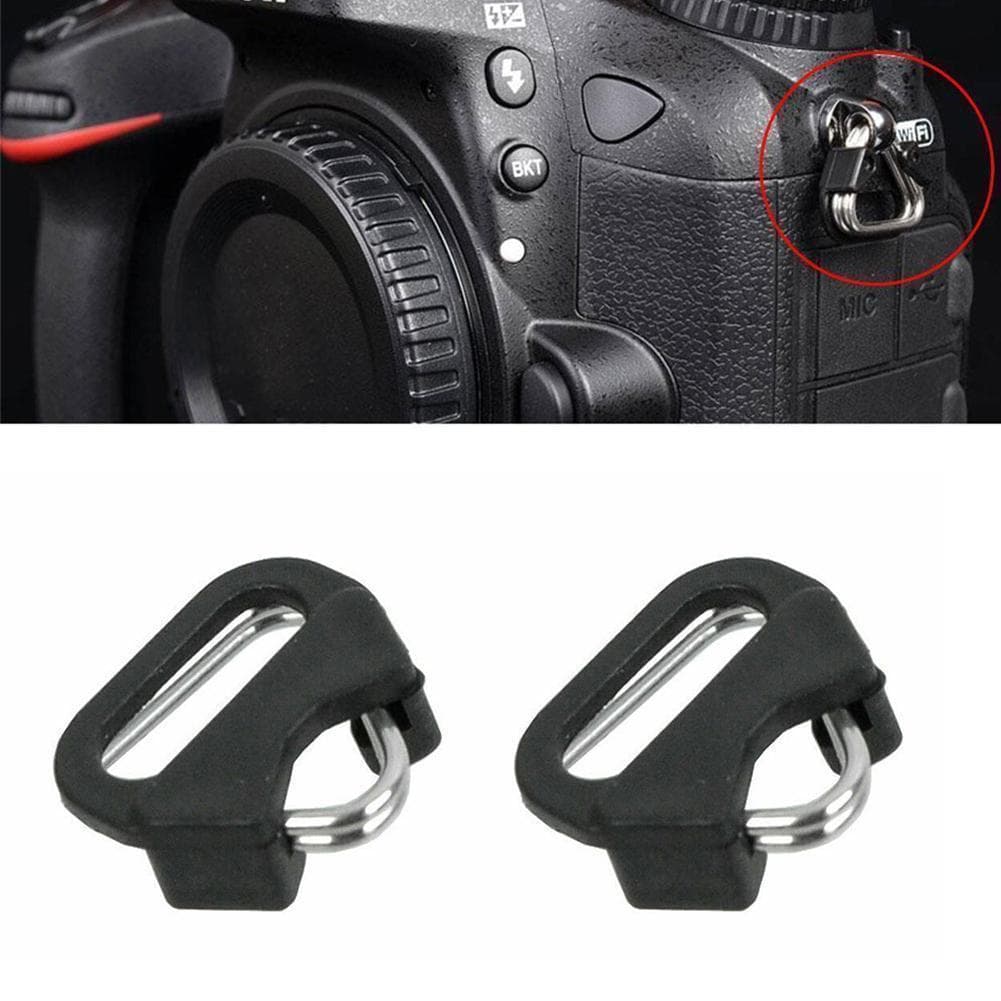 Backpacker Camera Strap Auxiliary Metal Triangle Ring Fittings Rangefinder Film Mirrorless Camera Conversion Strap Buckle Loop