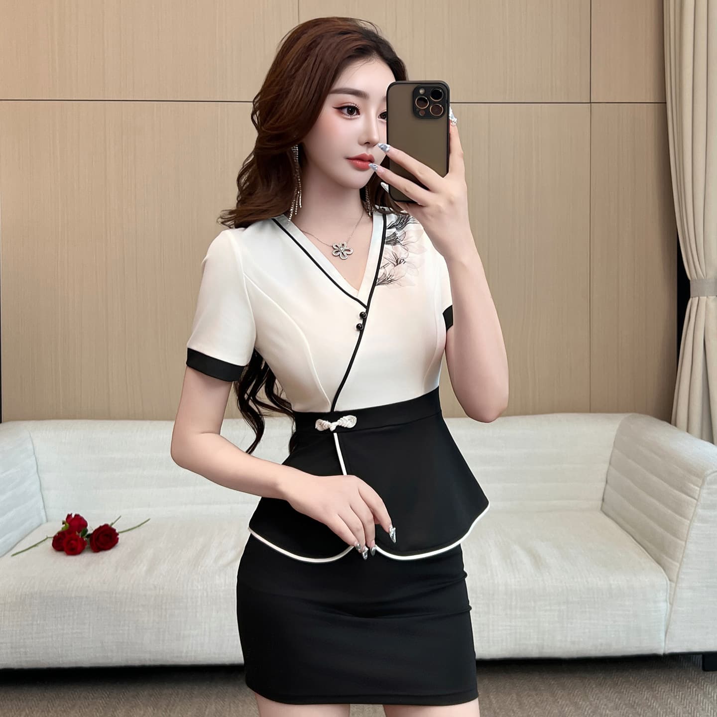 Beautician Massage SPA Work Uniform Slimming Foot Therapy Technician Wear Fitting Sauna Club Water Spa