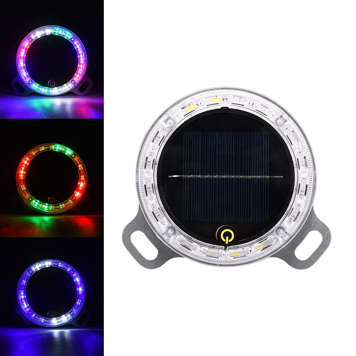 In Stock Solar Warning Light, Flashing Light for Truck Anti-Tailgating, Motorcycle Flash Light, Night Parking LED Light